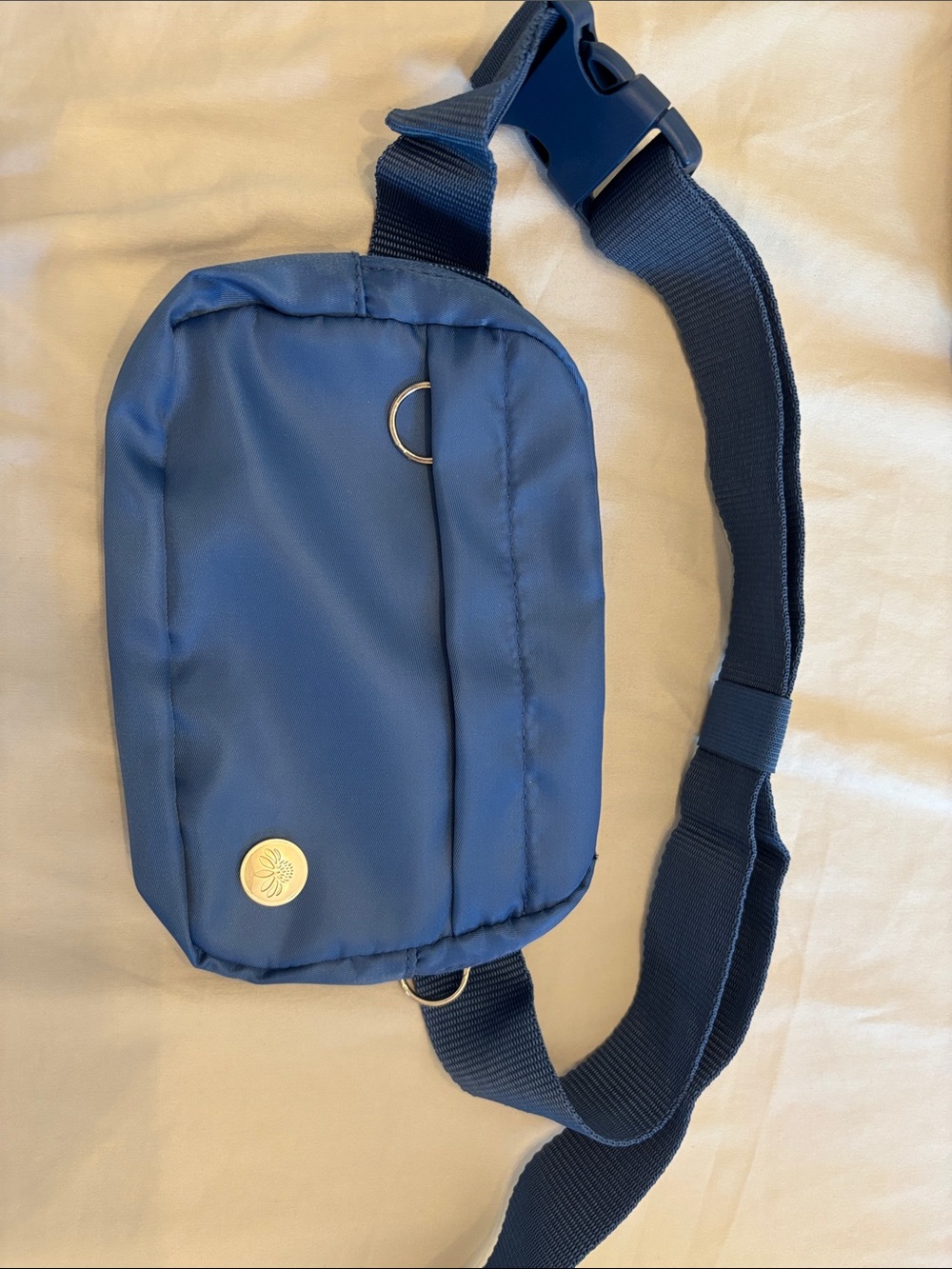 Summersalt Blue Nylon Travel Crossbody / Utility Bag